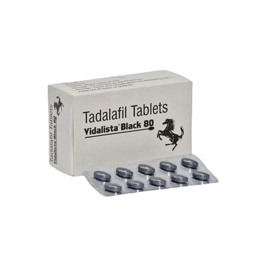 Cialis Black 80mg Tablets – Extra Strength Tadalafil ED - Oz Big Blue