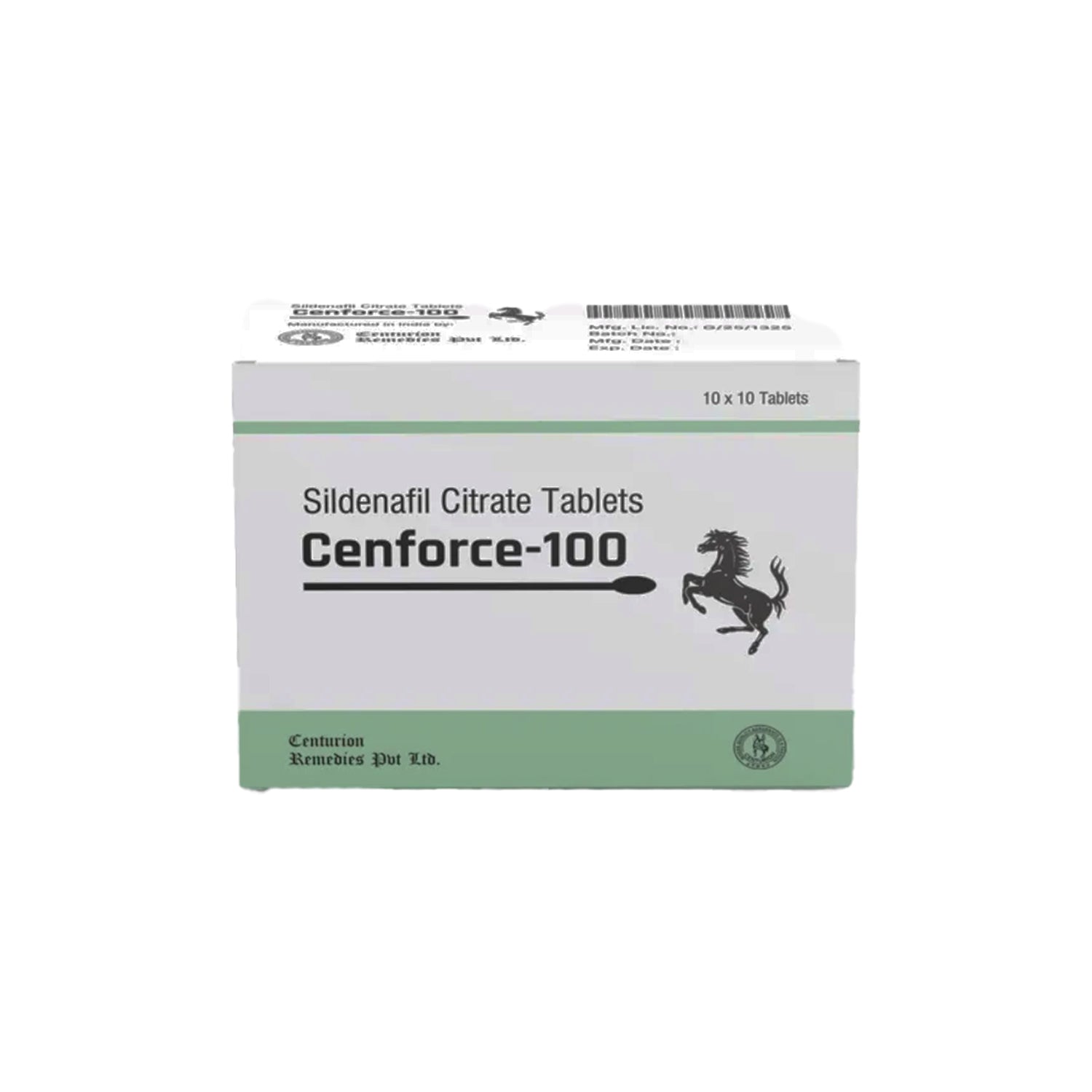 Cenforce 100mg (Generic Viagra) – Sildenafil ED Tablets + 10 FREE pills - Oz Big Blue