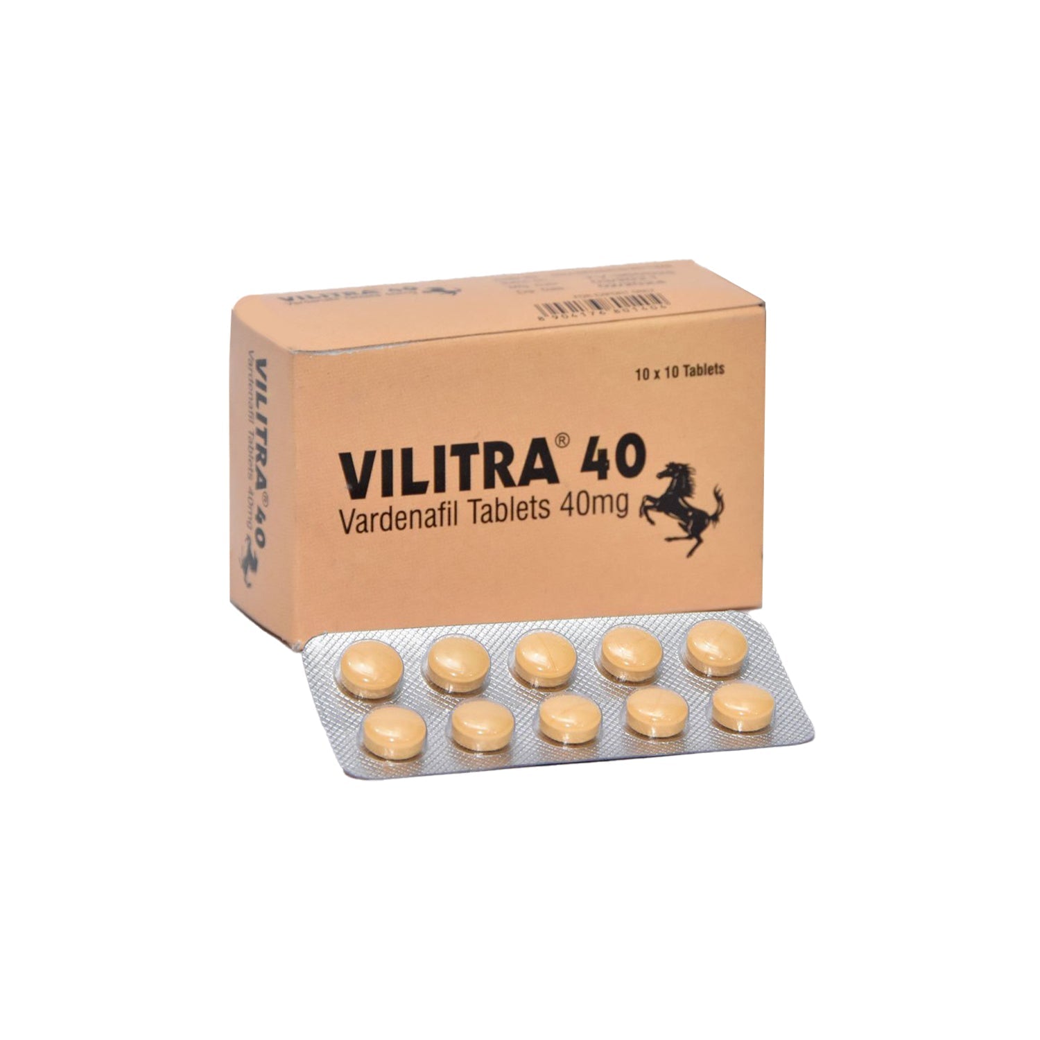 Vilitra 40mg (Generic Levitra) – ED Treatment - Oz Big Blue